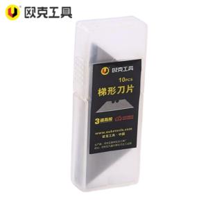 欧克 梯形刀片10片不含美工刀 OK-9316 盒