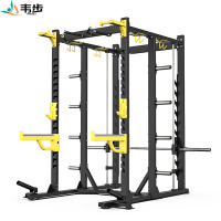 韦步EM1092商用史密斯机杠铃举重卧推深蹲框架综合力量训练器械