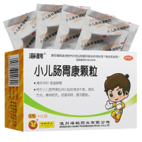 海鹤小儿肠胃康颗粒5g*12袋精调理脾胃神烦忧夜寝哭啼腹泻
