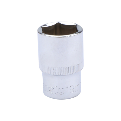长鹿 1/2”碳钢镜面六角套筒 10mm