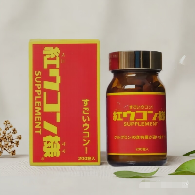 [推荐]原装日本冲绳红姜黄先生200粒