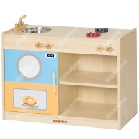 华森葳儿童家具 卡通厨房-洗涤台+灶台