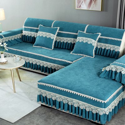 原色馨居欧式沙发套罩冬季加厚防滑全包组合沙发坐垫轻奢高档靠背巾可定做