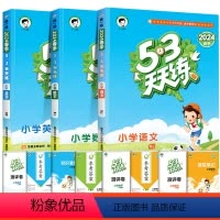 [3本套]语文+数学+英语(人教版) 三年级下 [正版]2024新版53天天练一年级二年级上册三四五六年级语文数学英