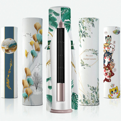 幸福派 空调罩圆形柜机防尘罩保护套格力美的奥克斯海尔开机不取大3p圆柱立式圆柜机罩 备注其他花色 185*40cm