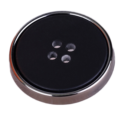 纽扣西装风衣扣子塑料黑色钮扣裤子扣子-15mm10颗-