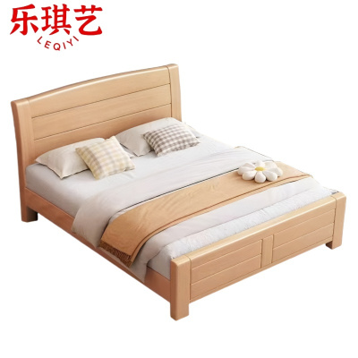 乐琪艺 实木单人床 1.2米 张