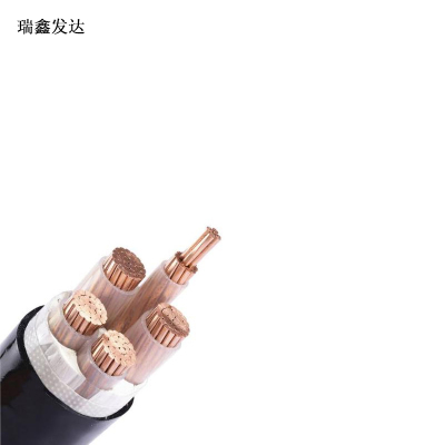 瑞鑫发达 铜芯铠装电力电缆 YJV22 4*150+1*70 米