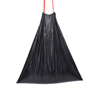 洁能尚 JNS-WY003 50*60cm 20只/卷 1卷/包 加厚抽绳 垃圾袋 (计价单位:包) 黑色