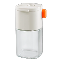 太力定量盐罐调料盒玻璃厨房调料罐防潮密封调味罐控量盐瓶调味瓶