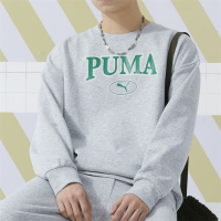 彪马(PUMA)男装女装新款情侣运动服潮流时尚休闲圆领卫衣套头衫682929-01 ZP