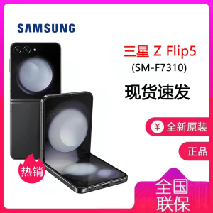 三星Galaxy Z Flip5 5G (SM-F7310) 8GB+256GB 云影灰折叠屏手机 flip5 Z Flip5三星F7310