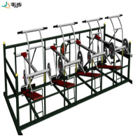 韦步BY88卧推力量组合训练器大型力量型综合体能训练运动健身器材