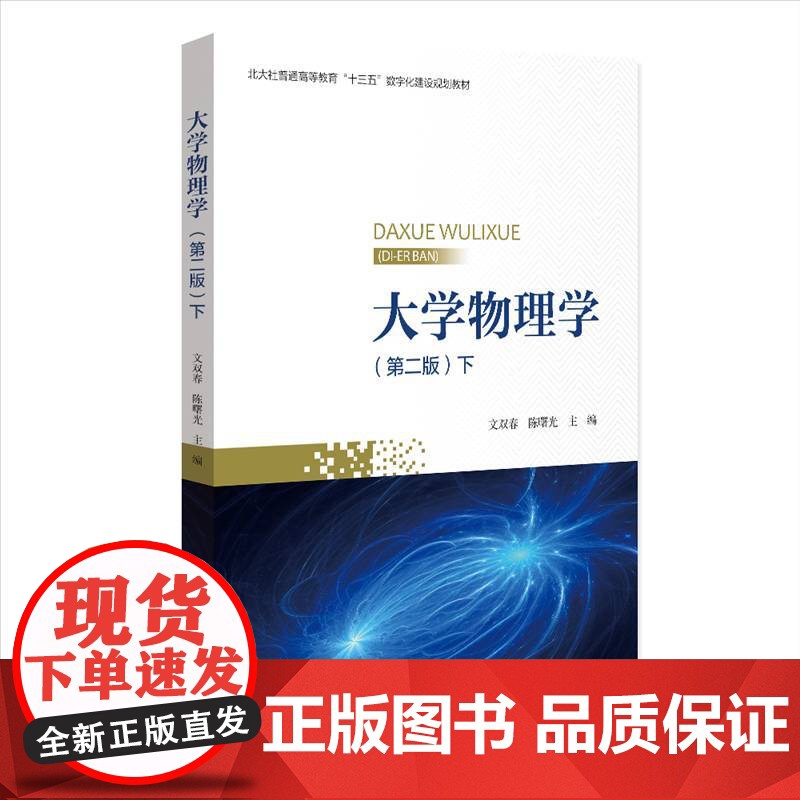 大学物理学:下书文双春 自然科学书籍