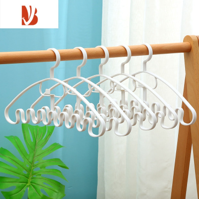 三维工匠波浪衣架内衣吊带收纳器家用挂衣学生宿舍衣服多晾衣架