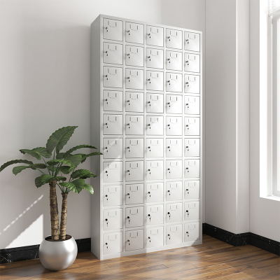 臻远工厂学校手机存放箱可定制收纳保管柜 50门手机存放柜无外门(铁门)