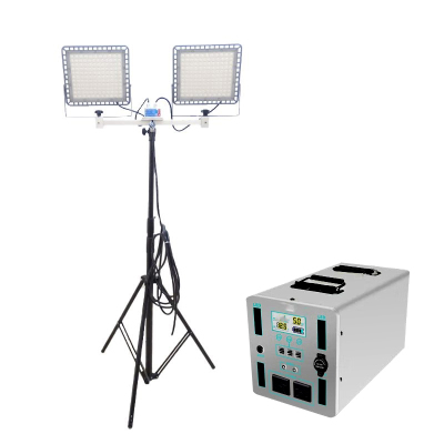 和齐顺(Hikesun)HQS-QX008GZ 24V 800W 移动抢修灯 (计价单位:台) 银色