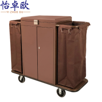 怡卓欧布草车带门盖双边个