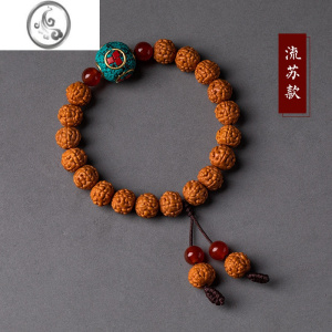 JiMi尼泊尔金刚菩提子手链念珠佛珠男女简约复古文玩个性礼物手串