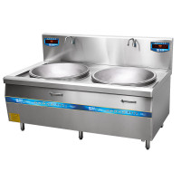 圣托/shentop 电炒灶 STC-B2300 双灶 磁控式 8档 0401014523&&