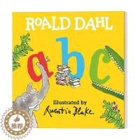 [醉染正版]英文原版 Roald Dahl Abc 跟罗尔德·达尔学字母 儿童英文字母启蒙认知绘本 凯特格林纳威奖得主插