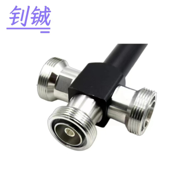 钊铖 馈线腔体三功分器DIN型母头800-2700MHz/450MHz/个