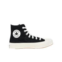 匡威(CONVERSE)高帮休闲运动鞋女款圆头系带帆布橡胶底透气舒适跑