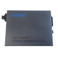 迪信光谱 工业光电转换器百兆光口SC收发器 OYD-M1101-S 台