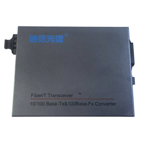 迪信光谱 工业光电转换器百兆光口SC收发器 OYD-M1101-S 台