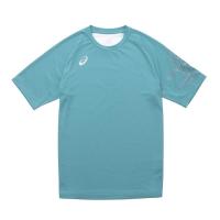 Asics/亚瑟士男子排球运动半袖上衣透气速干比赛训练T恤