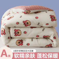 豆豆绒被芯大豆纤维被棉被春秋被子冬学生宿舍儿童单双人加厚冬被_356
