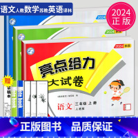 [正版]2024秋亮点给力大试卷三年级上册语文数学英语人教版苏教版译林版江苏小学3年级上学期期末测试卷同步跟踪全程检测全