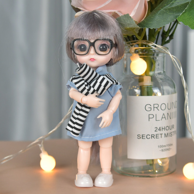 汇奇宝女孩公主儿童芭比大号精致洋娃娃礼盒公主裙仿真玩具套装玩具生日礼物兰茜萝莉