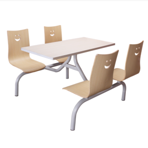 韶优 饭堂连体快餐桌KCZ-1