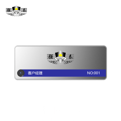 强泰QT-Q2胸牌式记录仪胸前佩戴别针+磁吸256G