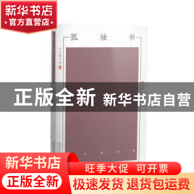 正版 孤独书 李小洛 著 太白文艺出版社 9787551311793 书籍
