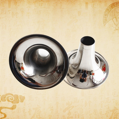 电镀白唢呐碗C调D调降E调E调F调小G调唢呐碗黄铜唢呐碗白碗小F调