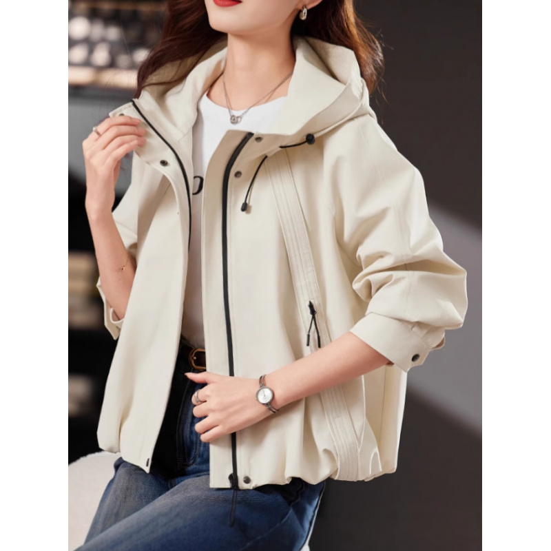 短款风衣外套女春秋季年新款流行休闲时尚高级感夹克上衣