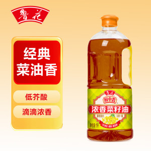 鲁花 食用油 浓香菜籽油 1L