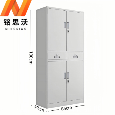 铭思沃铁二斗文件柜 850*390*1800mm台