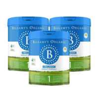 效期24年之后澳洲发/3罐装-贝拉米(Bellamy's )宝宝有机奶粉1段900g/罐装 0-6个月进口婴幼儿一段奶粉