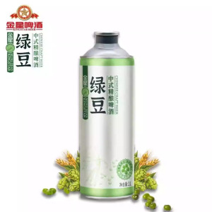 金星茶啤1L大瓶装茉莉花茶龙井绿茶中式精酿网红同款国潮聚会饮品正品