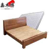 鑫木樽单人床+床垫1.5米套