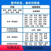 [2025❤一轮复习单元滚动双测卷]参考对照表准确选择 [新高考❤6本]语数英物化生 [正版]2025金考卷一轮复习单元