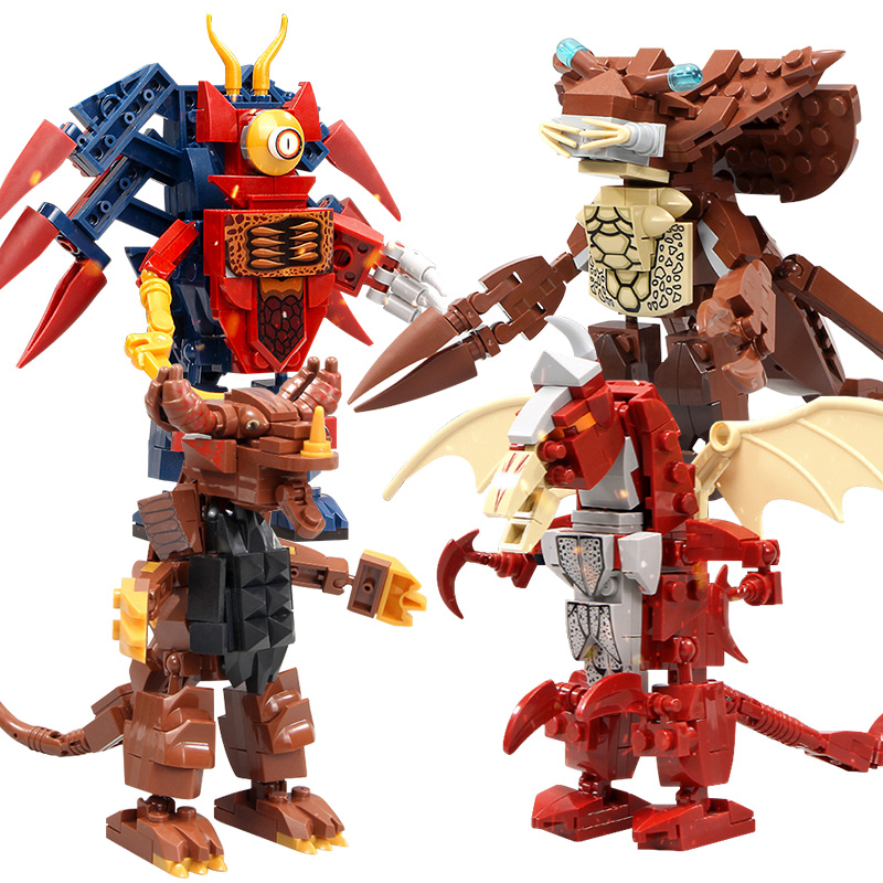 汇奇宝 正版奥特曼兼容乐高积木拼怪兽装玩具益智儿童男孩子赛罗迪迦