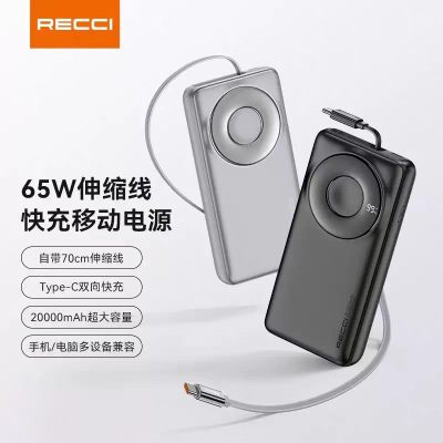RECCI锐思 移动电源 型号RPB-P58 容量10000mAH (白色)