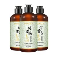 [3瓶装]形象美何首乌润泽补水保湿洗发水300ml 洁净清爽洗发露润发洗护