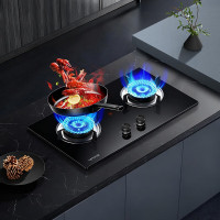 优盟(UM)新款UZ338PRO一级能效家用燃气灶5.0kw猛火台嵌两用 天然气