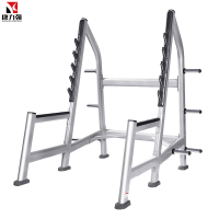 康力强商用开放式FWB09深蹲架专业杠铃架举重床综合训练架健身房器材