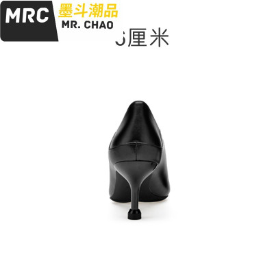 空乘女高跟鞋细跟女鞋2020年新款黑色百搭空姐工作鞋职业单鞋墨斗潮品休闲鞋